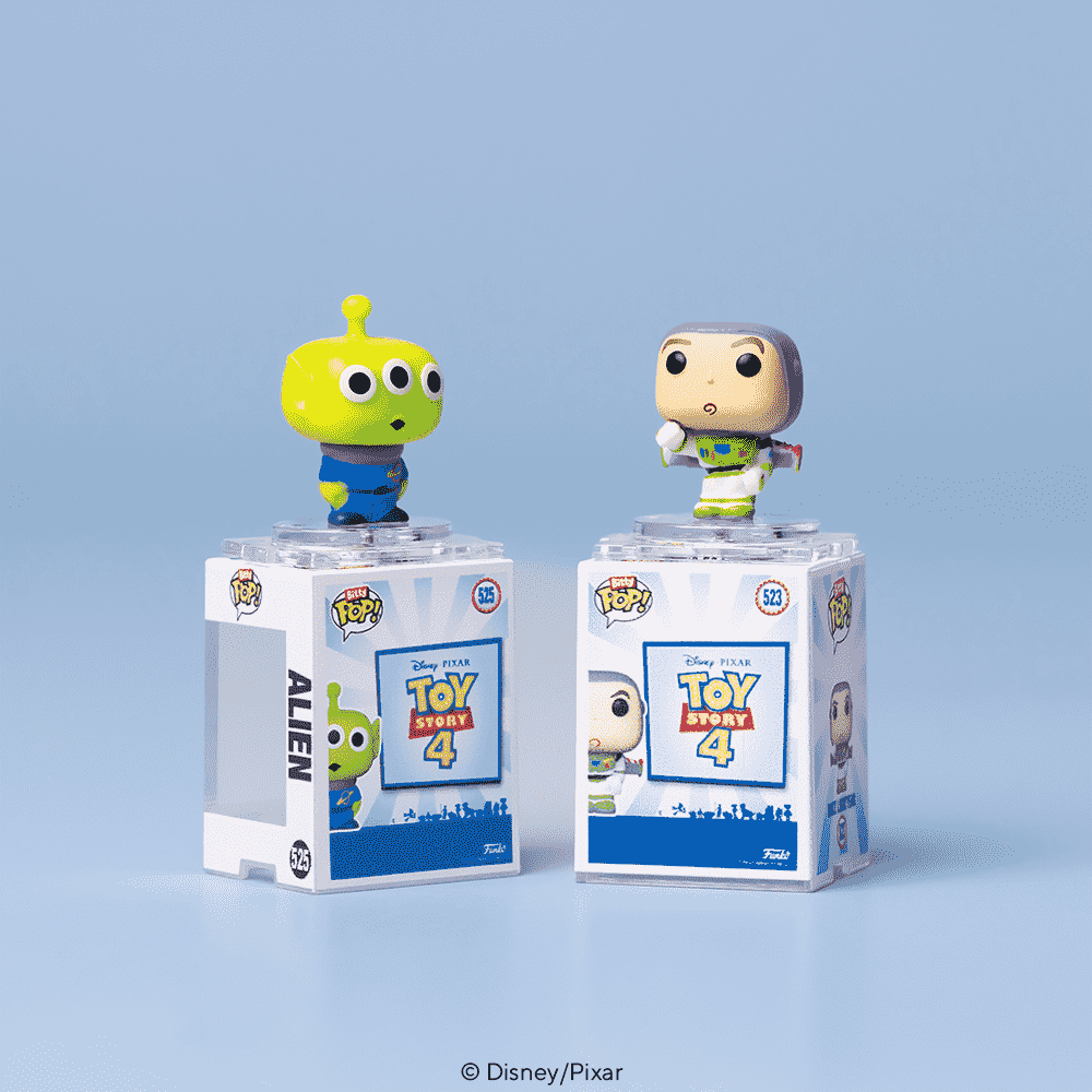 Alternative view of Bitty Pop! Toy Story 4-Pack Series 4