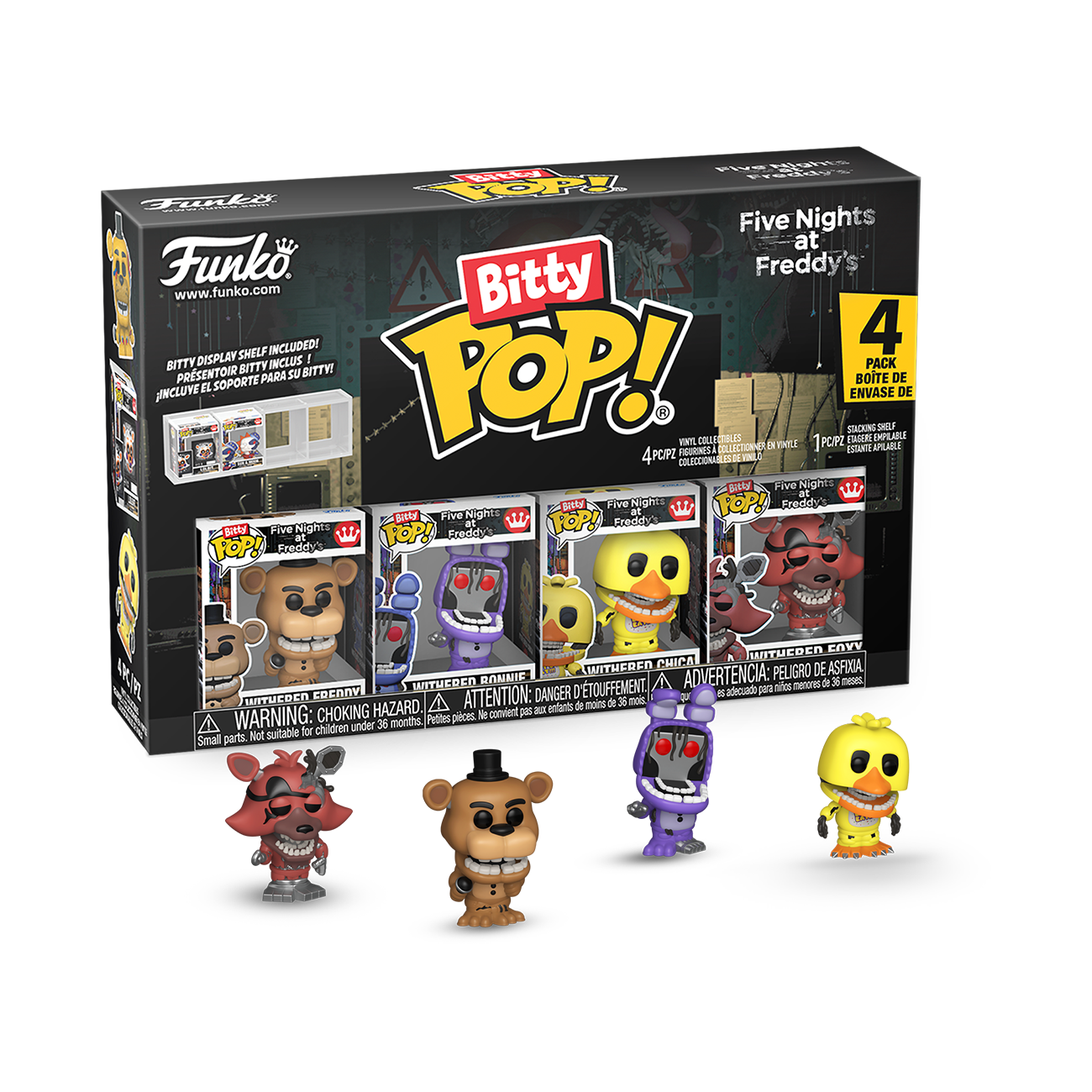 Bitty Pop! Five Nights at Freddy's 4-Pack Series 6
