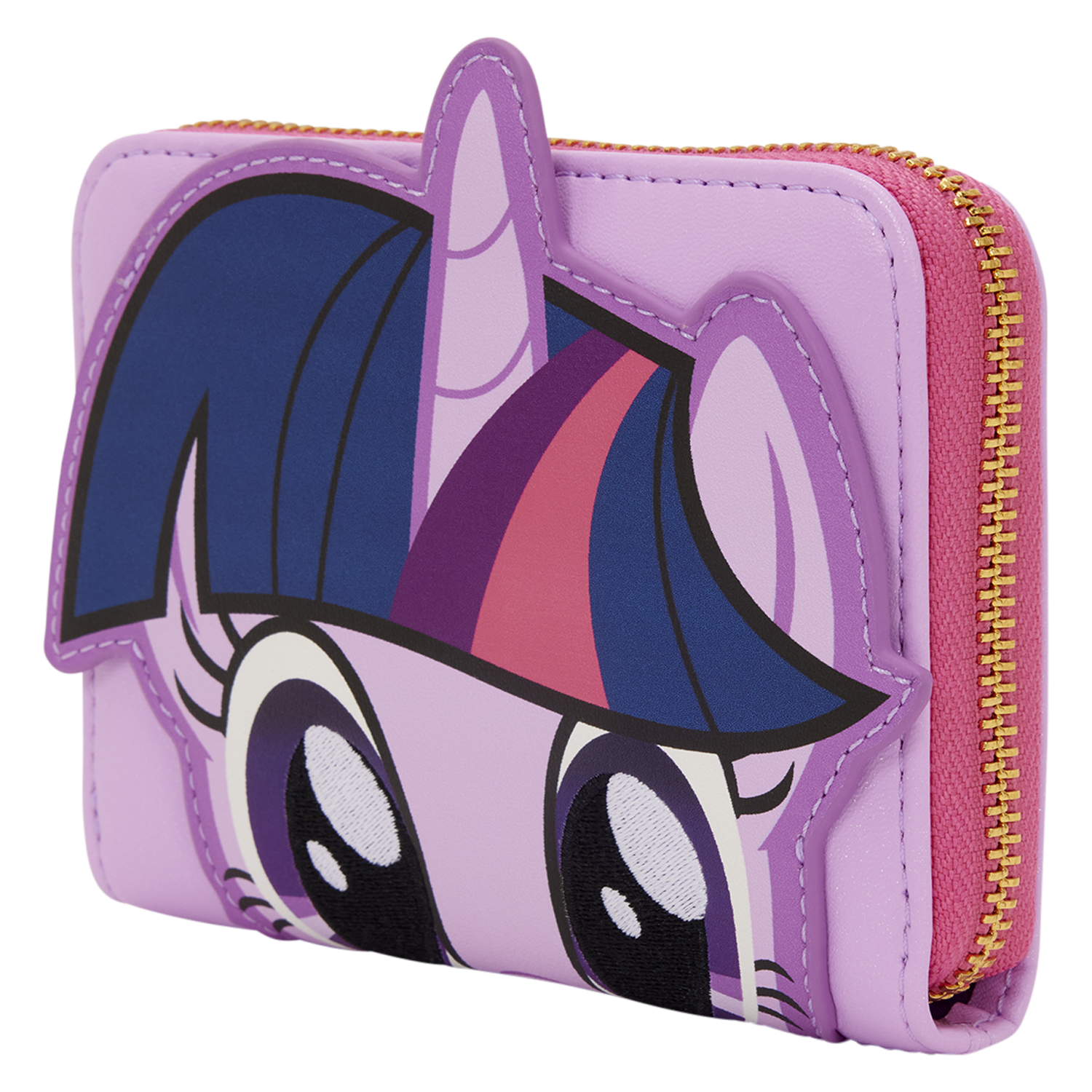My Little Pony Twilight Sparkle Cosplay Glitter Zip Around Wallet - Image 3