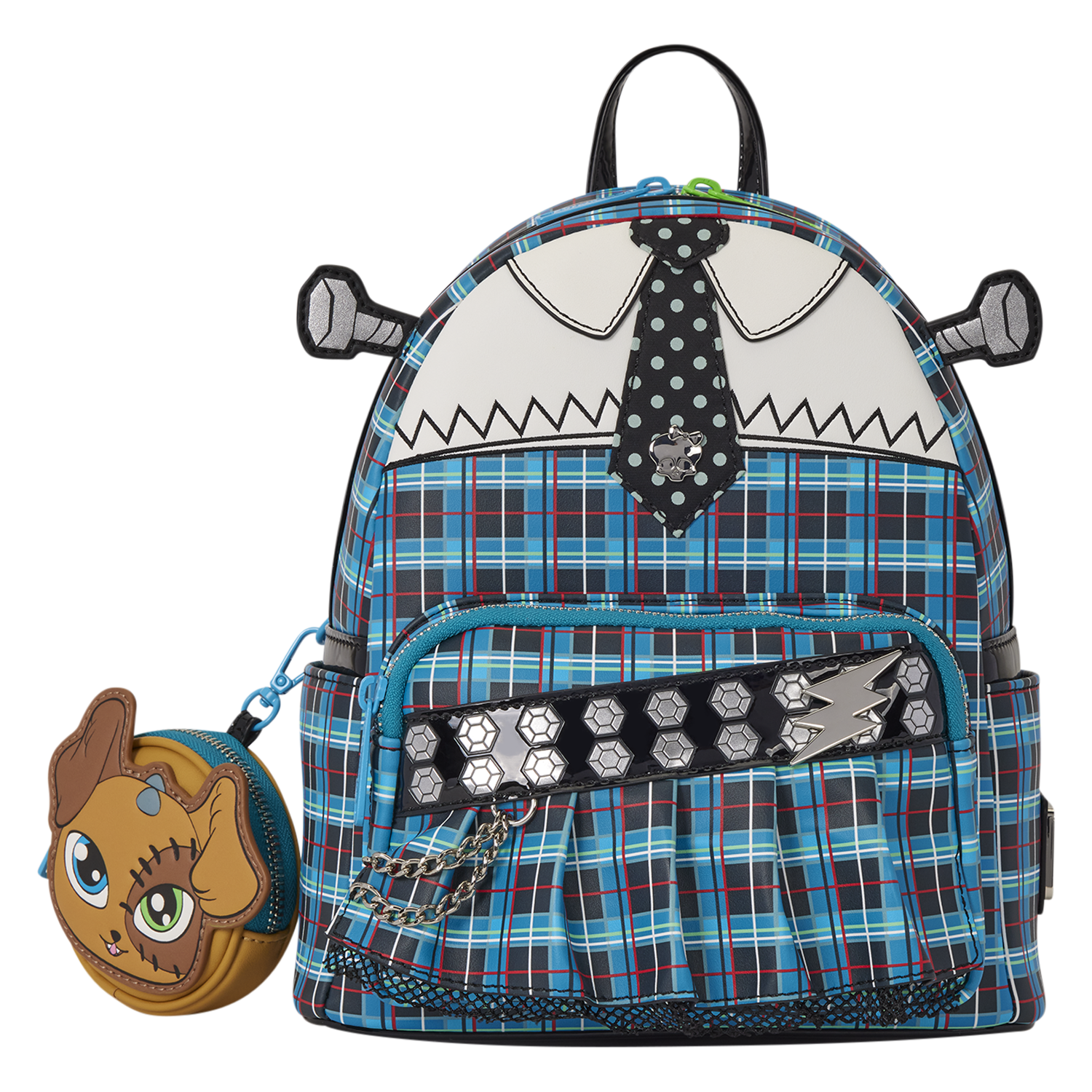 Monster High Frankie Cosplay Mini Backpack with Coin Bag