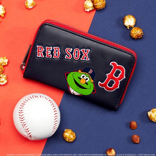 Alternative view of MLB Boston Red Sox Patches Zip Around Wallet