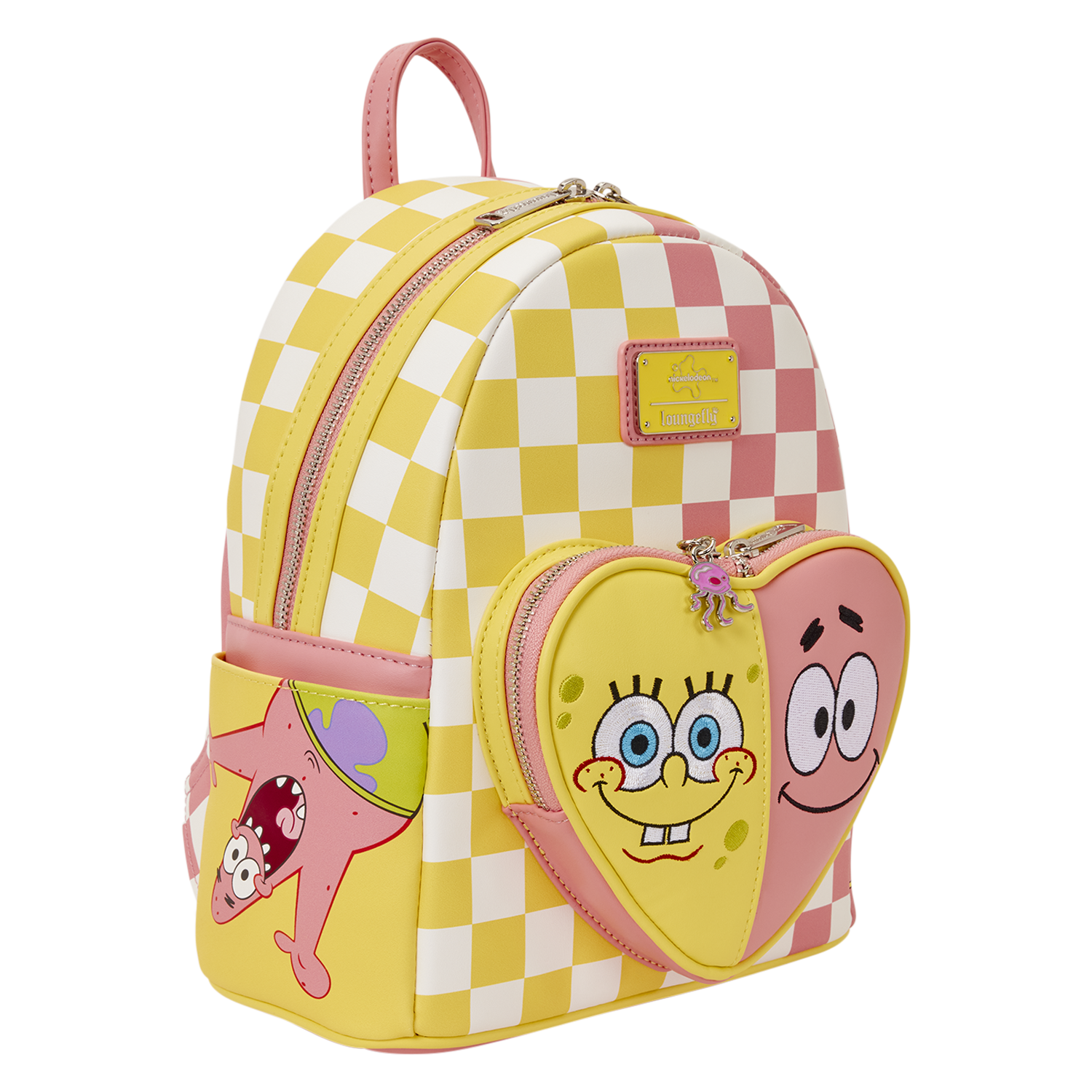 SpongeBob SquarePants & Patrick Star Checkered Mini Backpack - Image 4
