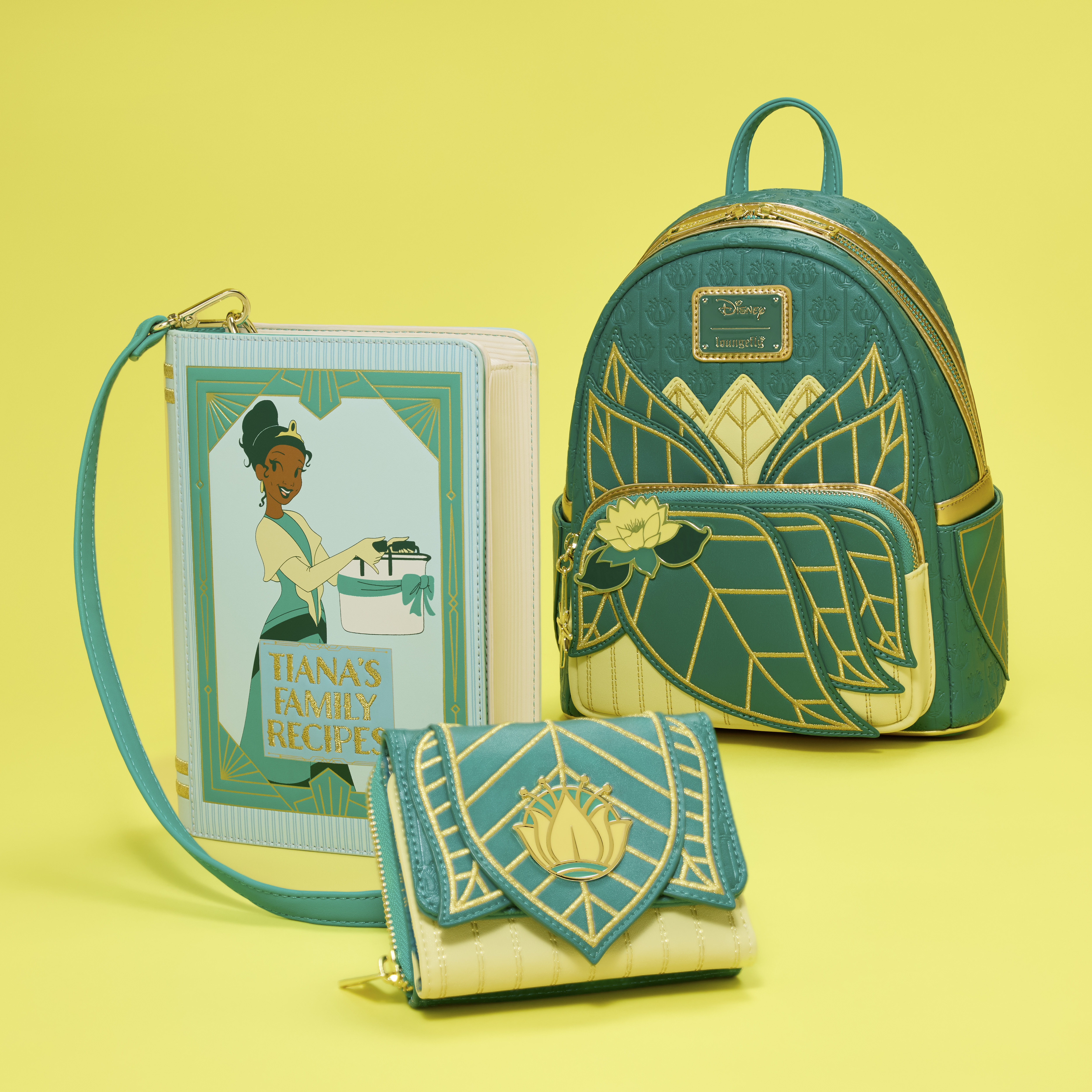The Princess and the Frog Tiana Trifold Wallet - Image 3