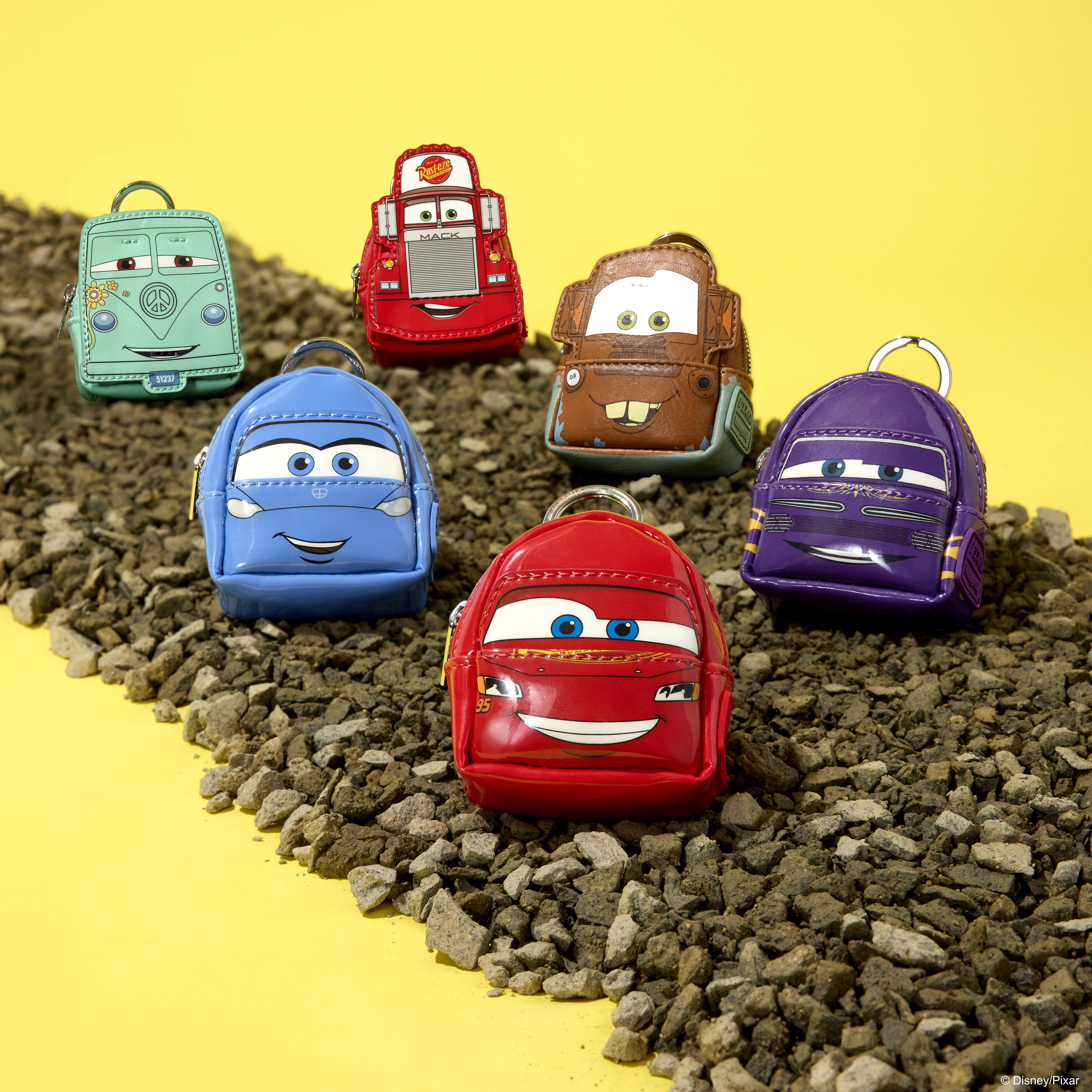 Cars 20th Anniversary Mystery Mini Backpack Keychain Charm - Image 3