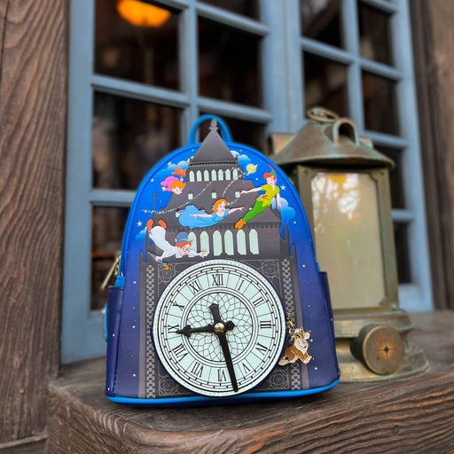 Alternative view of Peter Pan Clock Glow in the Dark Mini Backpack