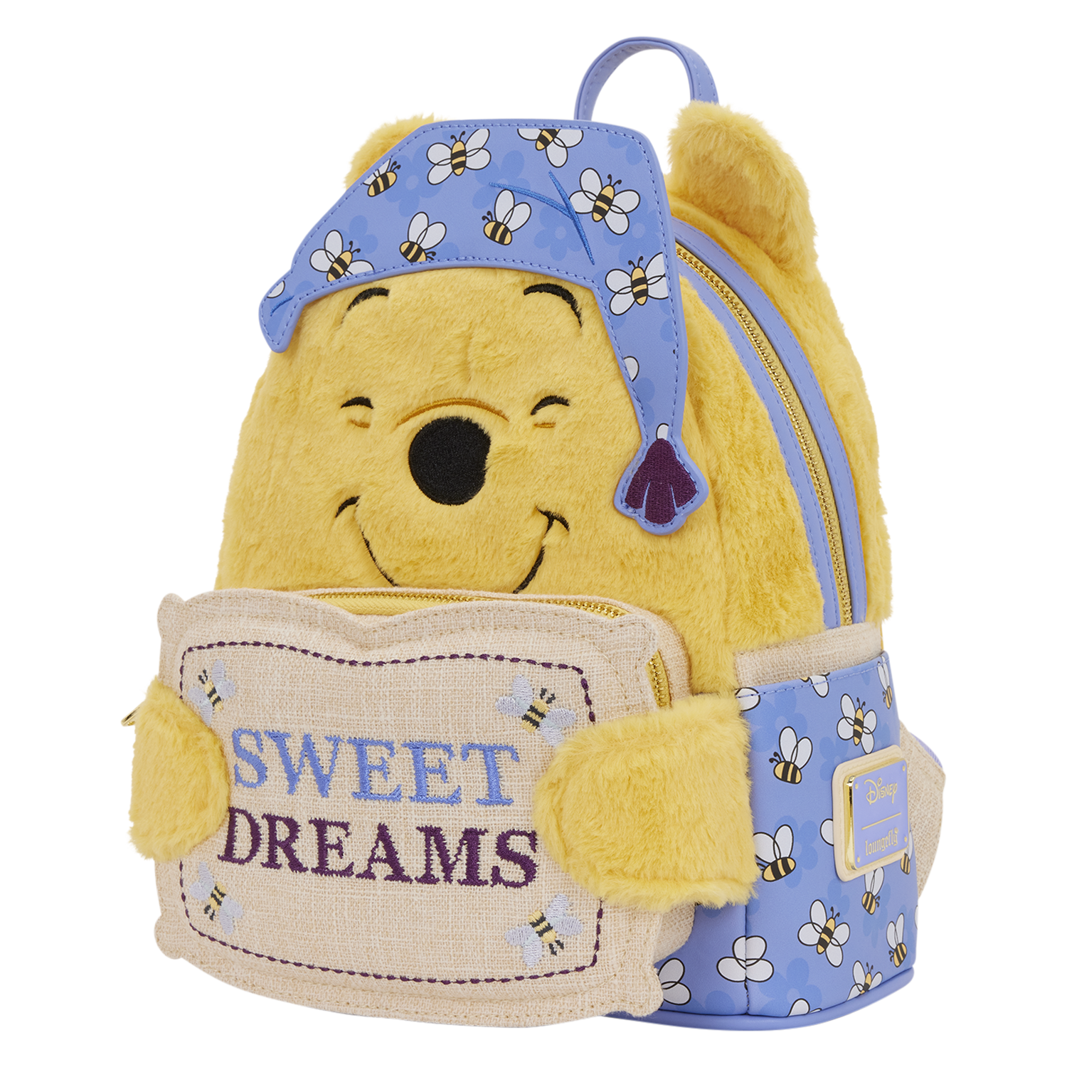 Winnie the Pooh Exclusive Classic Bedtime Plush Cosplay Mini Backpack - Image 3