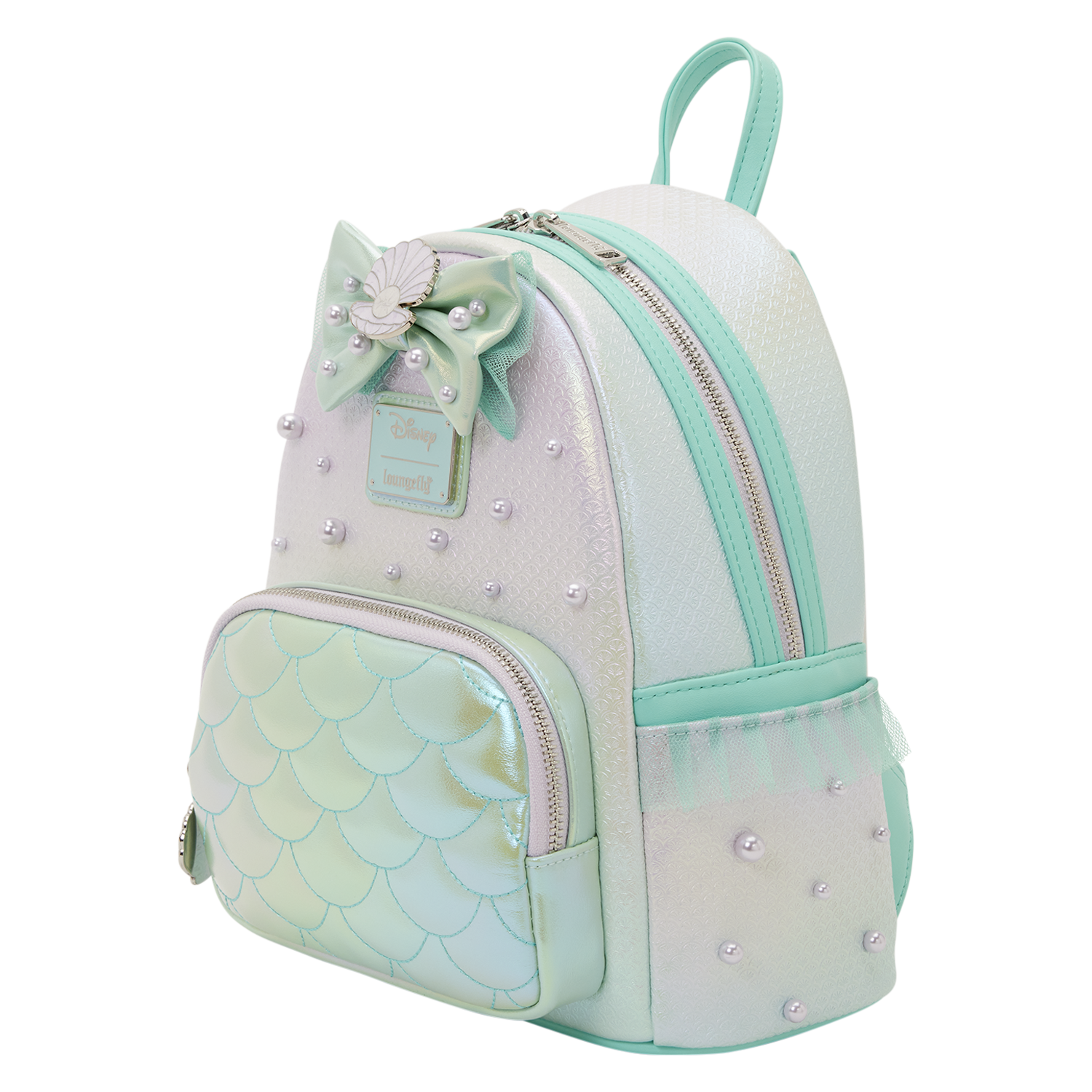 The Little Mermaid Iridescent Pearl Mini Backpack - Image 5