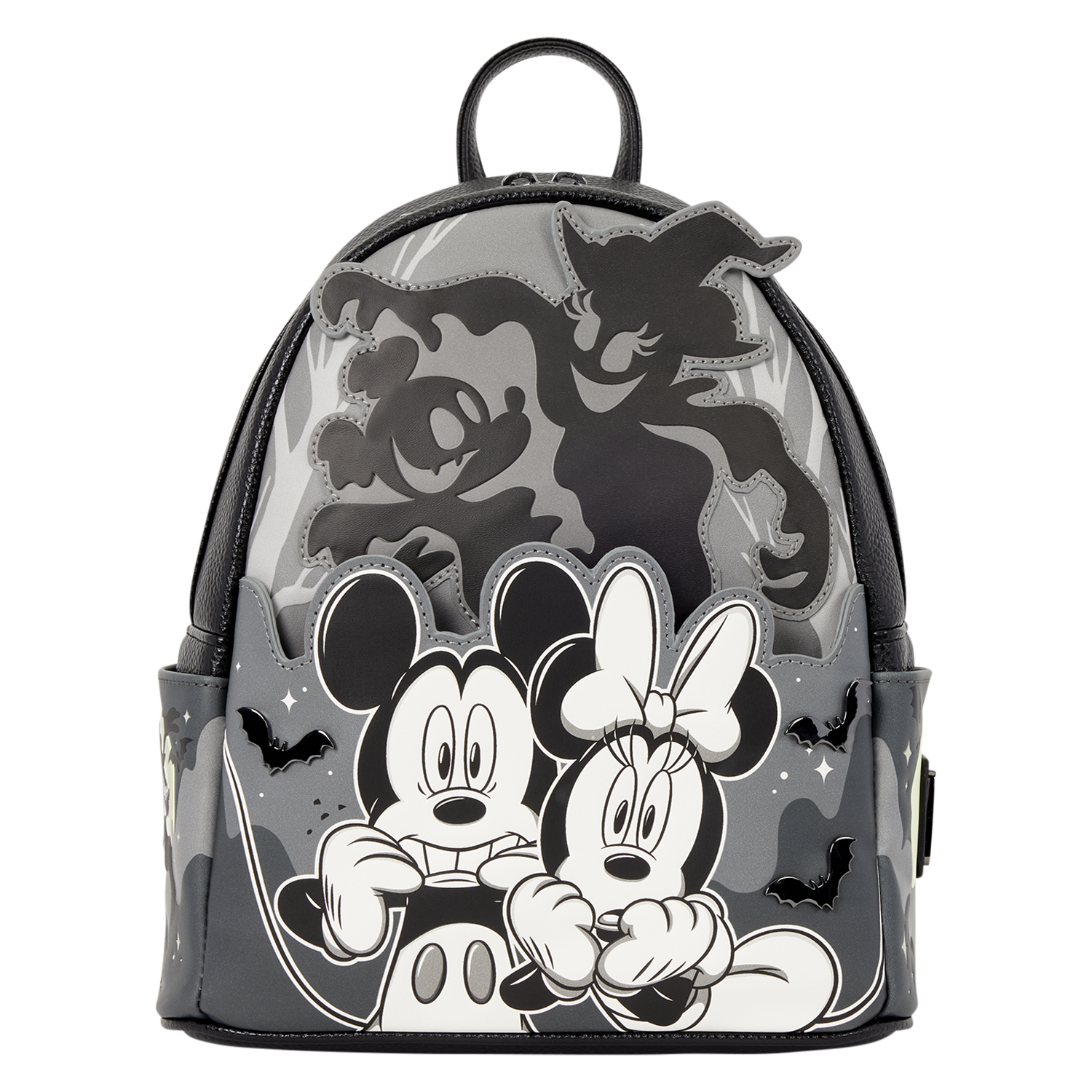 Mickey & Minnie Ghost Light-Up Glow Mini Backpack