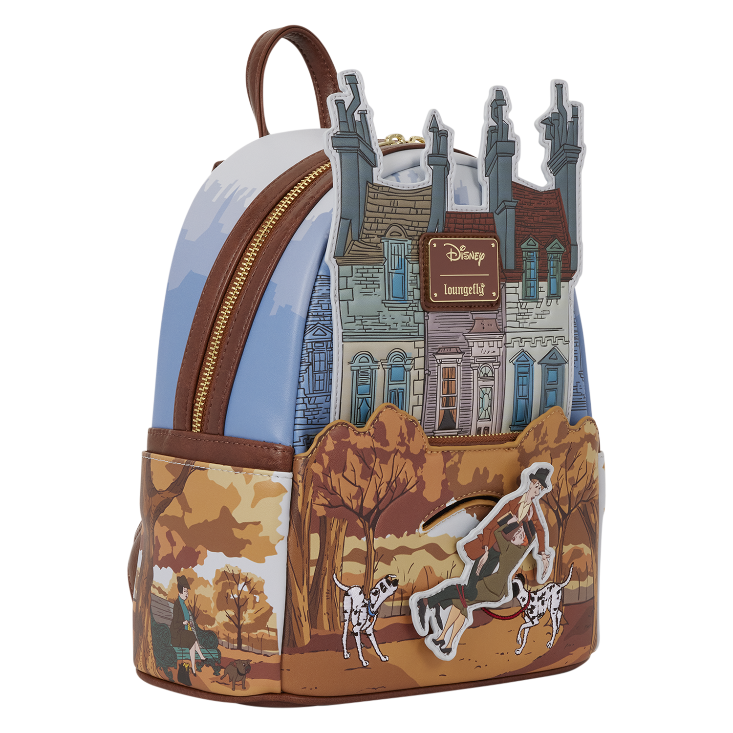 101 Dalmatians Roger & Anita Scene Mini Backpack - Image 5
