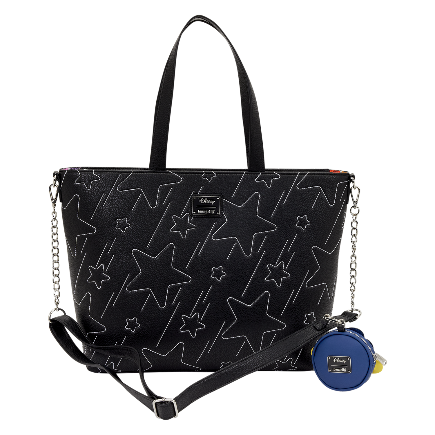 Lilo & Stitch Space Adventure Glow Tote Crossbody Bag with Coin Bag - Image 5