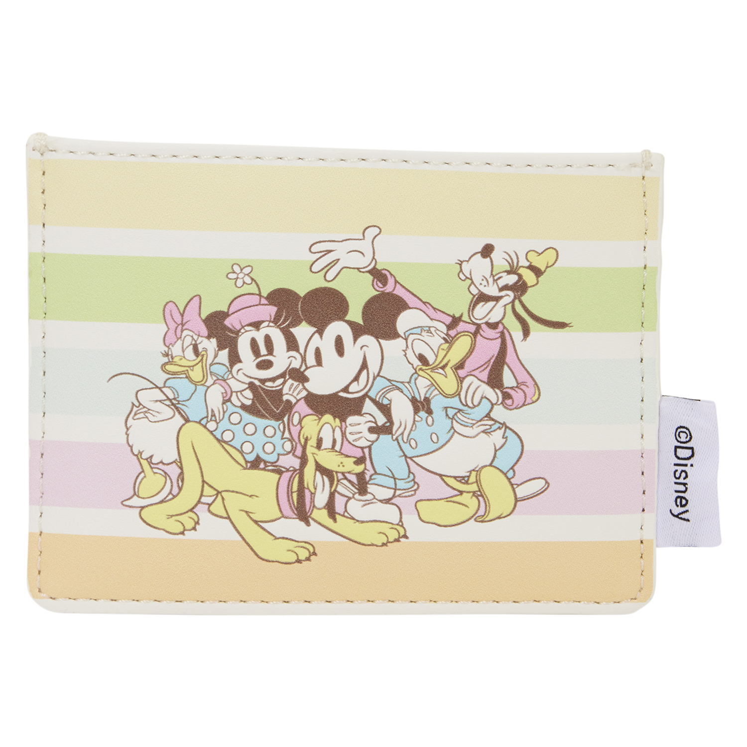 Mickey & Friends Rainbow Stripes Card Holder