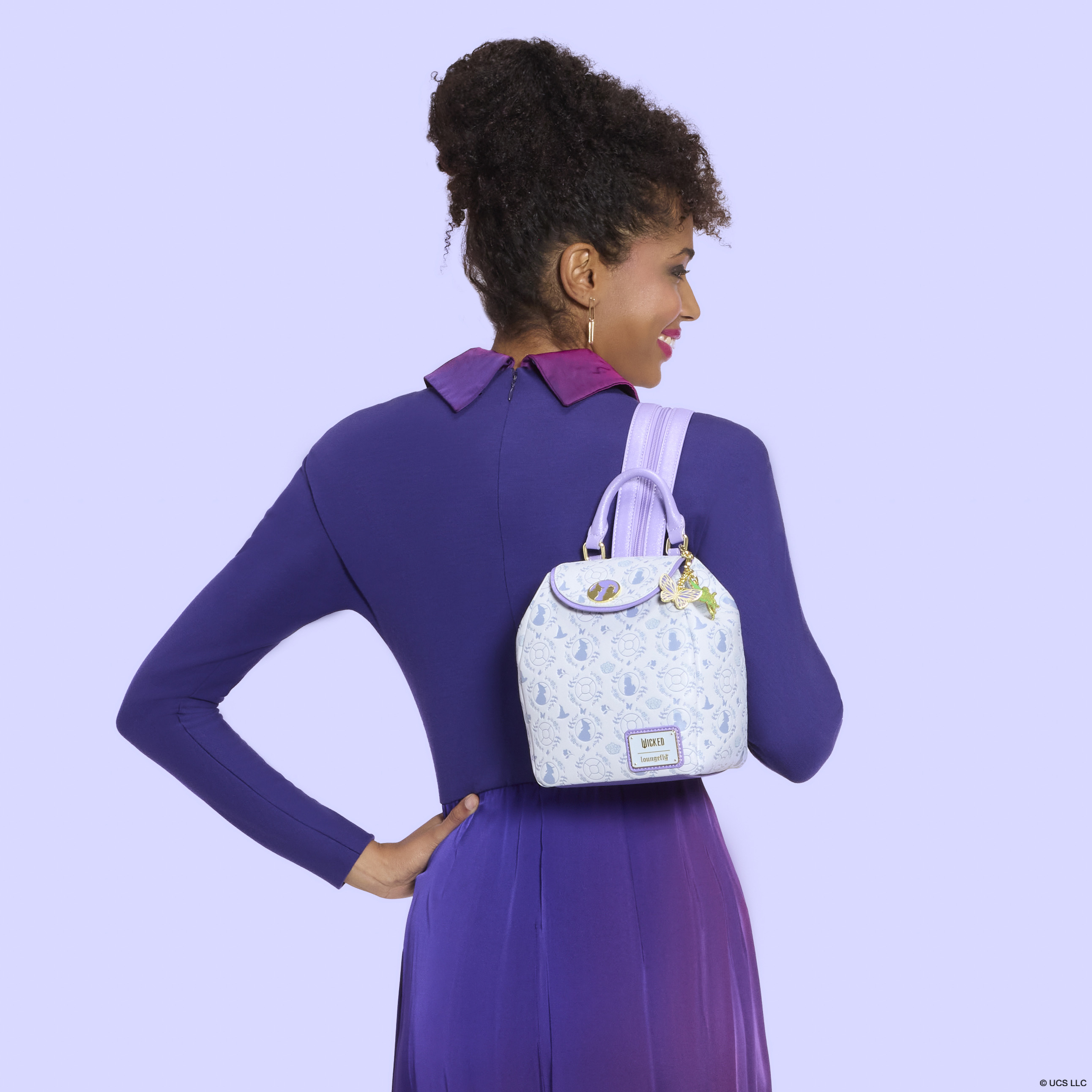 Alternative view of Wicked All-Over Print Micro Mini Backpack